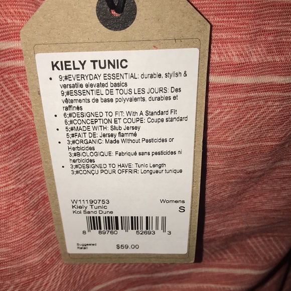 Prana shirt tunic women’s top sleeveless new small - Picture 7 of 13